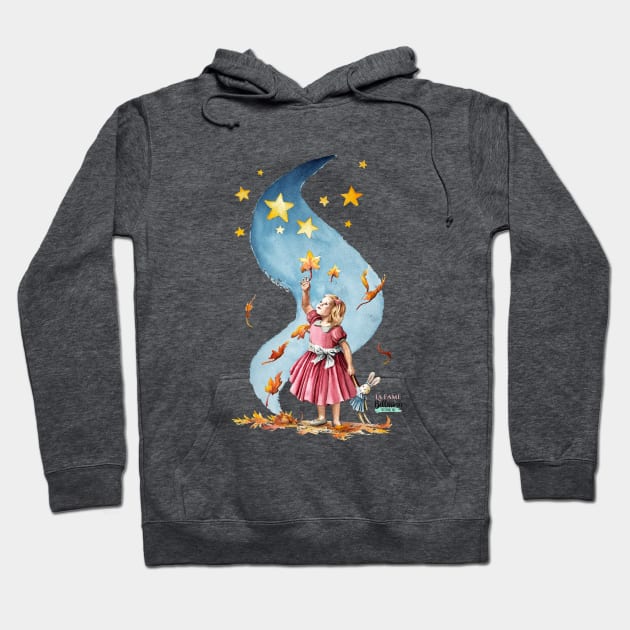 La Fame Bellissima - Stelle Hoodie by ElisaZanoliArt